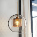 Vintage Chandelier Glass Pendant Lamp For Hotel Room